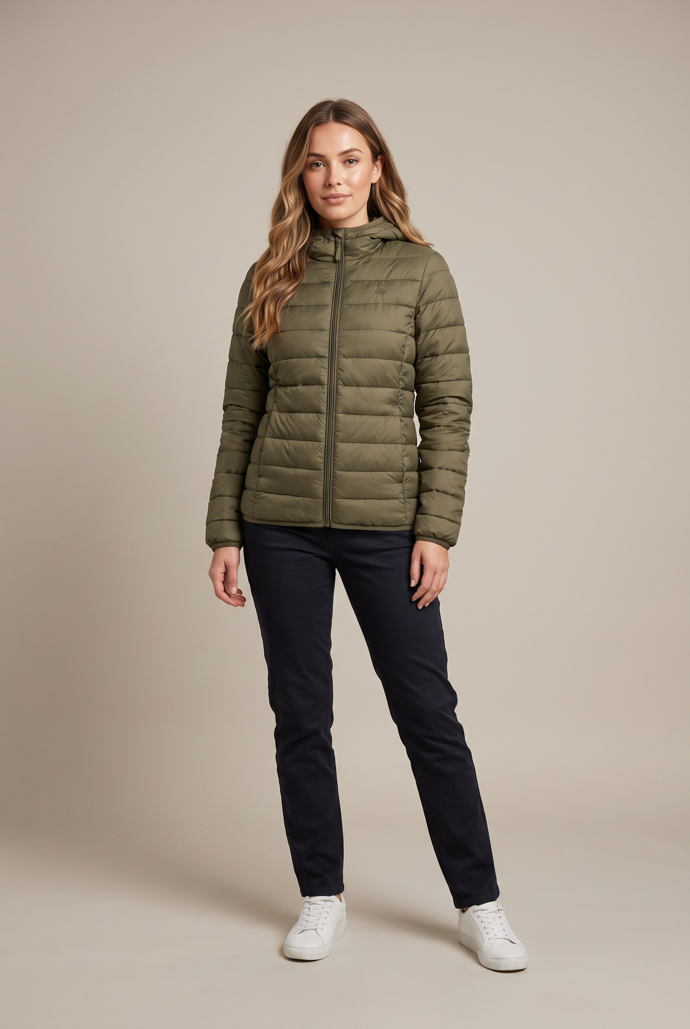 Khaki hood