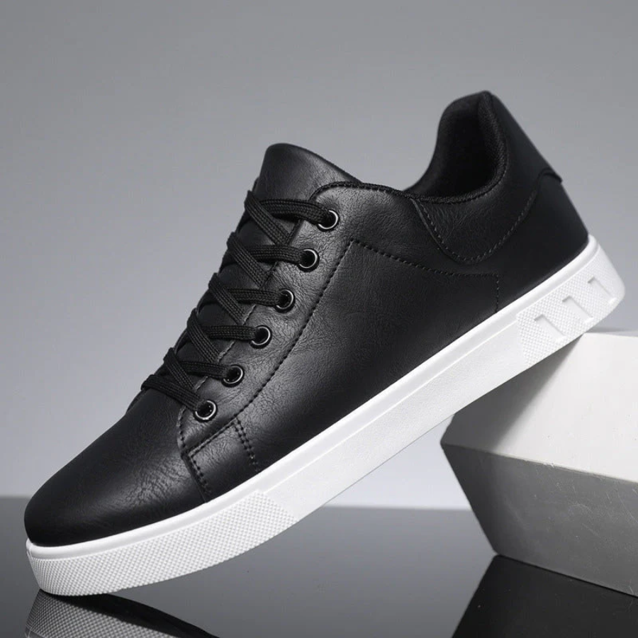 Men's Orthopedic Sneakers – Lace-Up Contrast Sole All-Day Comfort | Casual Style